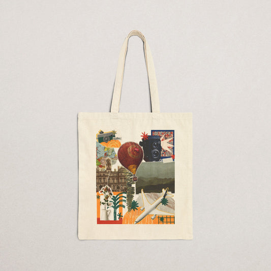 Vintage Travel Collage Exclusive Limited Edition Design